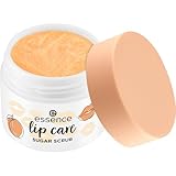essence lip care SUGAR SCRUB, Lippenpeeling, Orange, feuchtigkeitsspendend,...