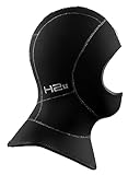 Waterproof H2 5/7 mm Kopfhaube mit Ventil Neoprenhaube (XXL)