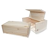 ZirbenFamilie Zirben-Brotkasten • Hygienische Aufbewahrungsbox 45x16x25cm...