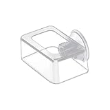 Garnelenfutter mit Saugnapf - transparenter Acrylgarnelenfutter für...
