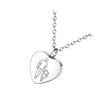 Limtula Herzkette für Vater und Tochter, rostfrei, wasserdicht, mit...