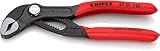 KNIPEX Cobra® Mini-Wasserpumpenzange, 125 mm, Muttern bis 27 mm, Rohre bis...