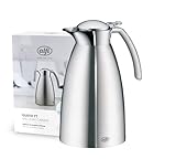 alfi GUSTO TT 1,0l, Isolierkanne aus Edelstahl, locker aufliegender Deckel,...