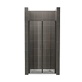 Duschtür STELLA 91x180 cm Nischentür Verstellbereich von 91-94 cm, Höhe:...