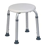 Teqler ® Stabiler höhenverstellbarer Duschhocker/Duschstuhl....