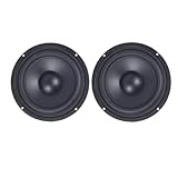 2 Stück 10,2 cm/12,7 cm/16,5 cm Tieftöner Passiver Heizkörper Bass...