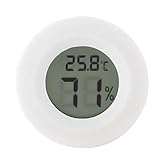 Reptilien Thermometer und Hygrometer Digital Reptile Thermometer LCD...