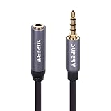 SUPERV Audio-Verlängerungskabel, 3,5 mm Stecker auf Buchse, 1 m, für...