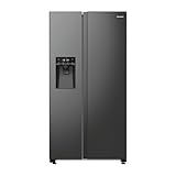 Hisense RS5P535NTFE Side-By-Side Kühl-Gefrier-Kombination, 376 Liter...
