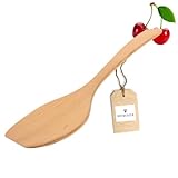 HOFMEISTER® Wok-Wender aus edlem Kirschholz, 37 cm, antibakteriell,...