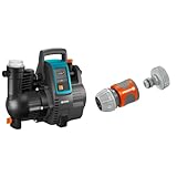 Gardena Hauswasserautomat 4000/5E & Pumpen-Anschlusssatz: Schlauchkupplung...