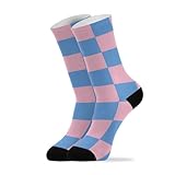 Fußballsocken mit Schachbrettmuster, atmungsaktiv, feuchtigkeitsableitend,...