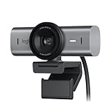 Logitech MX Brio Ultra HD 4K Collaboration and Streaming Webcam, 1080p at...