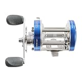 Baitcast Rolle für Angeln Links/Rechts Angelrolle, 2BB＋1RB Metall...