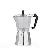 Kela 10590 Espressokocher, Für 3 Tassen, Aluminium, Italia