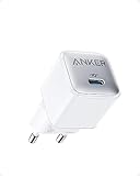 Anker Nano 20W USB C Ladegerät, PIQ 3.0 Kompaktes USB C Netzteil, Für...