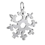 MIKKUPPA 20-in-1 Edelstahl Schneeflocken Multifunktionswerkzeug, Multi-Tool...