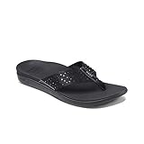 Reef Damen Ortho-Bounce Jewels Flipflop, Black, 42.5 EU