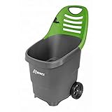 Ribimex Mehrzweck-Gartenwagen, Fassungsvermögen 65 Liter, Gestell aus...