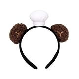 MLWSKERTY Entzückende Bären Kochmütze Stirnbänder Für...