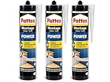 Pattex Montagekleber Power, Baukleber mit starker Anfangshaftung,...