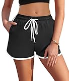 AI'MAGE Badeshorts Damen Badehose Schnell Trocknende Boardshorts Bikini...