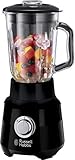 Russell Hobbs Standmixer [1,5l Glasbehälter] Matt Schwarz (starker 0.9PS...