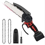 Mini Akku Kettensäge 6 Zoll für Einhell 18V Akku, Akku-Astkettensäge...