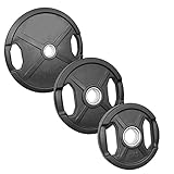 POWER-XTREME Hantelscheibe | Gewichtsscheibe mit 2 Grifflöchern | 50mm |...