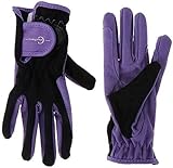 Covalliero Kinder Kinderreithandschuh Lilli Black/Purple, Größe M...