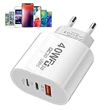 ZONEWD USB PD Laptop-Ladegerät 40W | Laptop USB PD Ladeblock -...