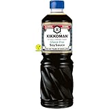 1Liter Sparpack! Kikkoman Tamari Glutenfreie Sojasauce