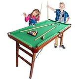 YP Klappbar Billiardtisch Pooltisch Snooker Tischspiel Tischbillard 140 *...