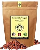 UNCLE SPICE® Roter Kampot Pfeffer - 120g echter Kampot Pfeffer rot -...