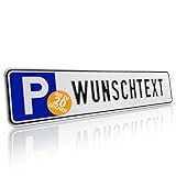 Betriebsausstattung24® Individuelles Parkplatzschild mit...