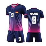 Generisch Deutschland Fußball Trikot mit Namen Nummer Logo Jungen,...