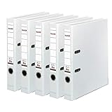 Original Falken 5er Pack PP-Color Kunststoff-Ordner. Made in Germany. 5 cm...