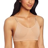 Capezio Damen Seamless Clear Back Bra, Nude, Medium