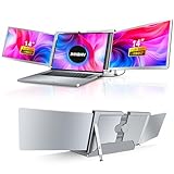 JHHBHV Laptop Bildschirm Erweiterung Triple Portable: 14' Laptop Screen...