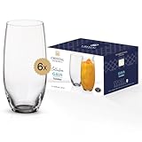 Crystal Bohemia Longdrinkglas-Set - Spülmaschinenfestes, modernes,...