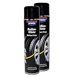 Reifenglanz Spray Reifenpflege Schutz Glanz Versiegelung Presto 383458 2 X...