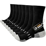 Niorasen Socken Herren, Baumwolle Herrensocken mit verstärkter Ferse und...