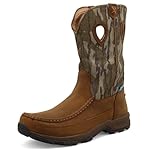 Twisted X Herren Mhkb002, Mossy Oak Bottomland Camo & Distressed Sattel, 39...
