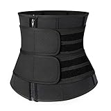 Aoleytech Bauchweggürtel Damen Taillenformer Waist Trainer, Verstellbarer...