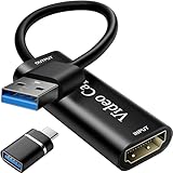 VIXLW Video Capture Card 4K HDMI auf USB Capture Card, Full HD 1080P USB...