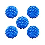 5 Stücke Trockner Ball, Wiederverwendbare Dryer Balls,Wäsche...