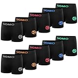 L&K 10er Pack Boxershorts Jungen aus Mikrofaser Größe ab 140/146 bis...
