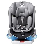 Baby Autositz Kindersitz 360°drehbar mit ISOFIX und Ruheposition, Gruppe...