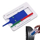 Eupneicu Profiltiefenmesser, Profiltiefenmesser Für Reifen, 0 Bis 20 Mm...