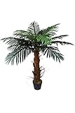 Künstliche Palme 100 cm wie echt Kunstpalme Kunstpflanze im Topf...